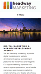 Mobile Screenshot of headwaymarketing.com