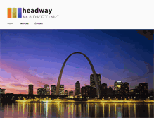 Tablet Screenshot of headwaymarketing.com